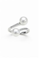 Anillo Salvini Mujer in Oro blanco Perla DMBR00020VSH